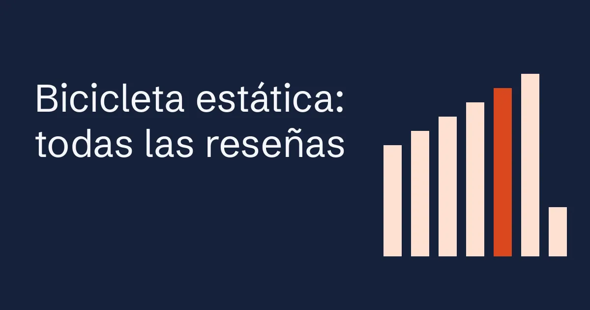 Bicicleta estática: todas las reseñas