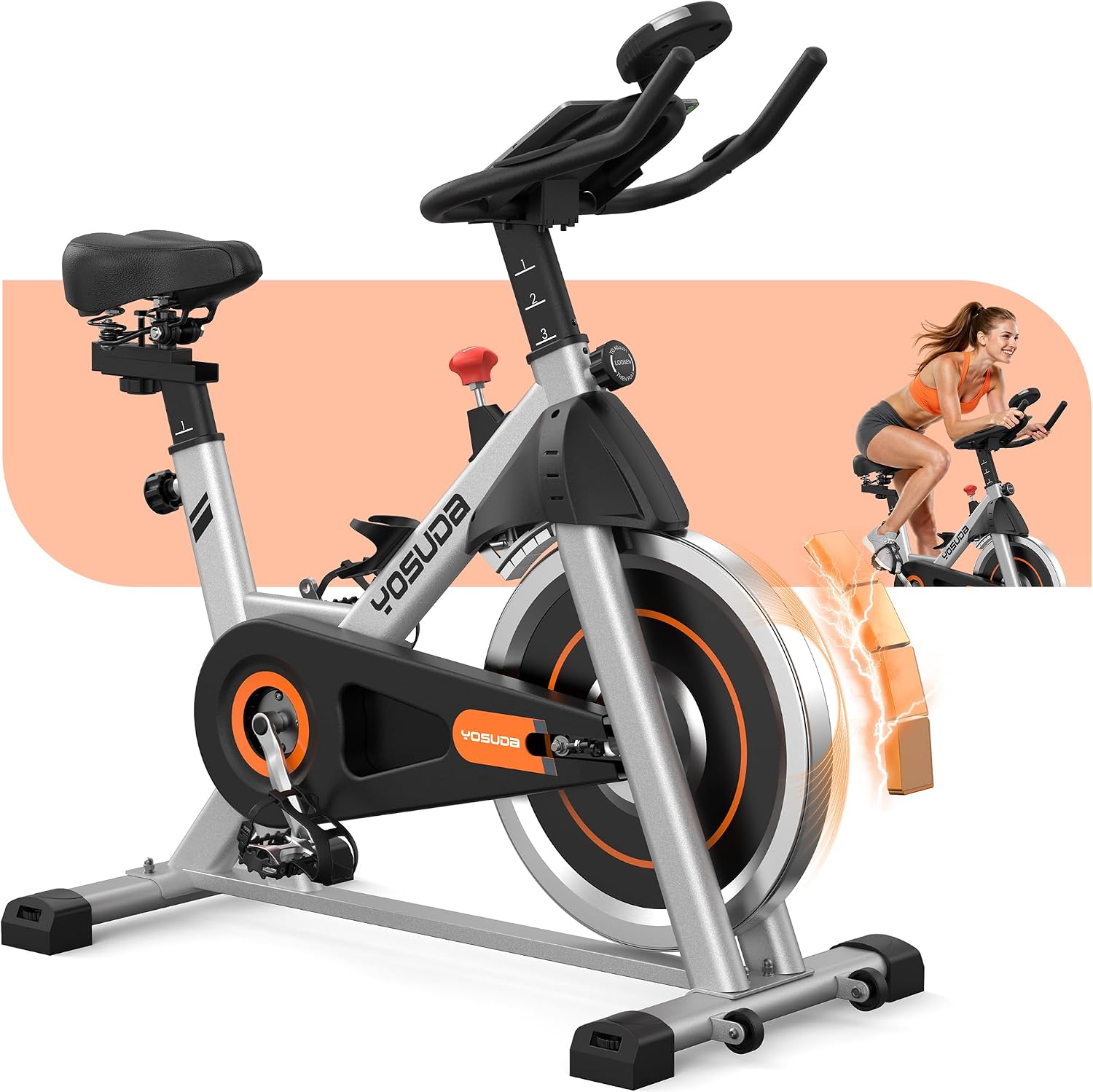 YOSUDA de spinning magnética